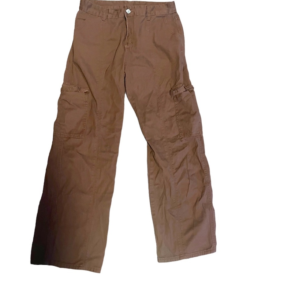 Brown Mom Jeans